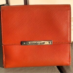Salvador Ferragamo wallet - dusty/burnt orange